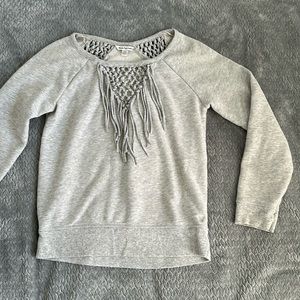American Eagle sweatshirt.